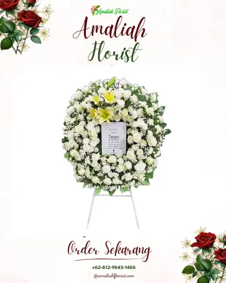 Krans Bunga Duka Suka Wangi