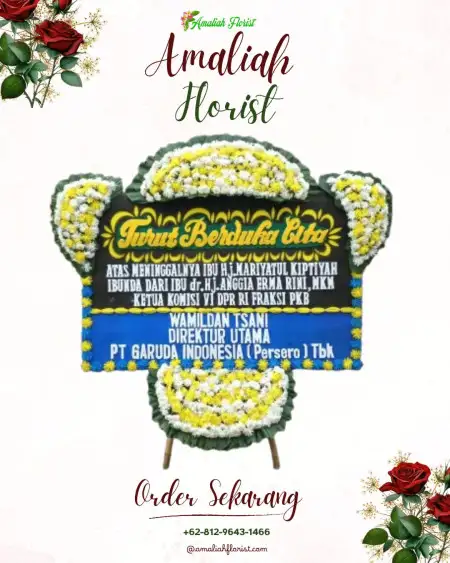Papan Bunga Duka Suka Wangi